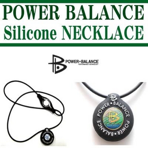 POWERBALANCE（パワーバランス） シリコンネックレス／クリアー （販売終了）