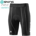 SKINS（スキンズ） レディースショーツ CYCLE ブラック×シルバー C52021052 XS ブラック×シルバー