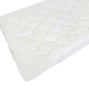 【日本製】『マイクロマティーク(R)側生地』・『ダクロン(R)ホロフィル(R)中綿』使用 洗える敷パッド ダブルサイズ