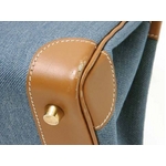 【現品限り】HERMES（エルメス）バーキン30 トワルジーン（デニム）/ヴァッシュ ゴールド金具 G刻印【中古B】