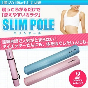 SLIM POLE（スリムポール）「ダイエットポール、ヨガポール」 スカイブルー