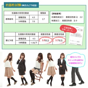 足臭い対策インソール（靴の中敷） 菌ピタ君（24.5～25cm）×4足 足臭い（悪臭）を根源から対策！！菌ピタ君