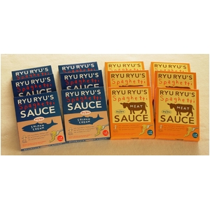神戸RYURYU(リュリュ) パスタソース(セットD) ミートソース・サーモンソース 各140g×6箱(計12箱)