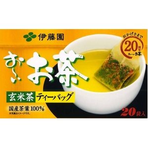 伊藤園 お～いお茶 玄米茶ティーバッグ【20袋×20本セット】