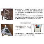 ATEX（アテックス） 収納式 電動リクライニングベッド（ダブルファンクション） AX-B634EW