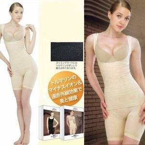 ナノスリミングスーツ スキンベージュ ショート フリーサイズ