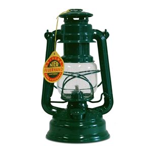 【アウトドア】【キャンプ】【オイルランタン】【ドイツ製】【ハーマン・ニヤー社】 フュアーハンドランタン（別注カラー） 緑