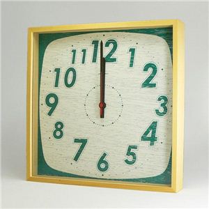 TASTE CLOCK(電波時計) YK10-101 レトロGr