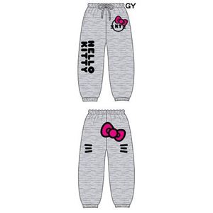 サザック ネコひげキティロングパンツ SAN-523 L GY・男兼