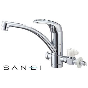 三栄水栓 SANEI シングルワンホール分岐混合栓 K8761TJV-V2S