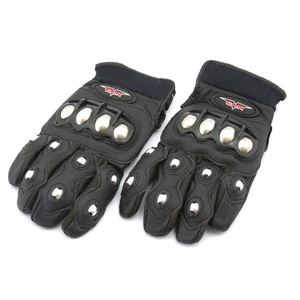 VCAN 牛革&ハードプロテクター付バイク用グローブ Mサイズ VMX64