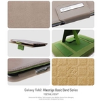 GALAXY TAB2★ MASSTIGE BASIC BAND SERIES ●２段スタンド＆バックバンド付き-