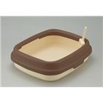 RCペット コロル ネコトイレ48 ブラウン (猫用トイレ) 【ペット用品】