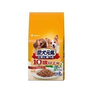 ユニ・チャーム 愛犬元気10歳ささみ緑黄色野菜小魚 2Kg 【ペット用品】