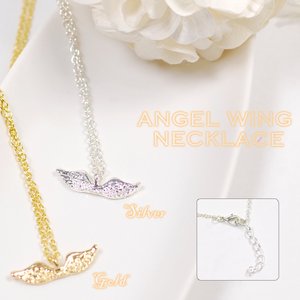 天使の羽根ネックレス☆【アクセサリー/アイテム小物】NECK04 ゴールド