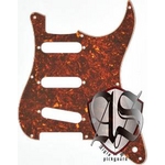 GP Factory（GPファクトリー） ストラトキャスター用ノイズ低減ピックガード 57年式8穴タイプ トートイズ(鼈甲柄)