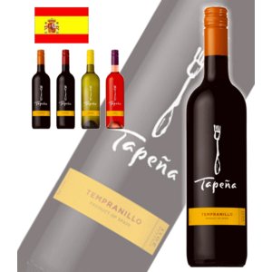 【スペイン産】タペーニャ　Tapena　テンプラニーリョ　Tempranillo　（赤）　750ml