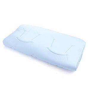 超軽量極薄敷布団ルナエアー ダブル 花柄ブルー