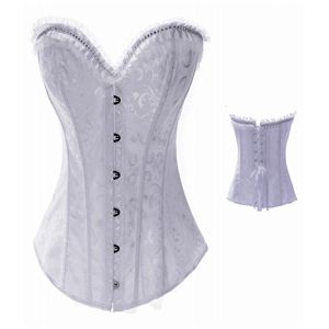 ストーン付コルセット＆ショーツセット／ビスチェ／コスプレ／C473