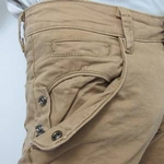 AltaMonto（アルタモント） メンズ ユーロコットンパンツ ブラック 34インチ