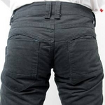 AltaMonto（アルタモント） メンズ ユーロコットンパンツ ブラック 34インチ