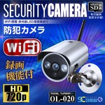 【防犯用】【監視カメラ】【防犯カメラ】【屋外赤外線暗視カメラ】 P2P対応 強力赤外線LEDライト (OL-020) 24時間常時録画 暗視撮影 簡単設置