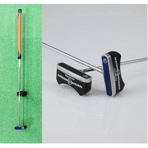 アニージング ゴルフクラブ サムライ パター 中尺モデル 40.5吋(インチ) カバー:ミッド マレット ロフト:4/1マルチロフト フェース:アルミ