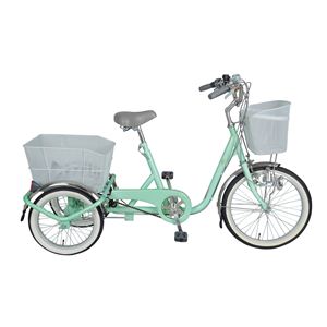 【内装3段変速付き】三輪自転車 　スイングチャーリー　MG-TRE203SW　グリーン
