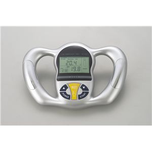 デジタル体脂肪計 シルバー 73477