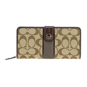 COACH（コーチ） F48784／BKHMA 長札（ファスナー付）