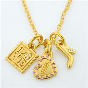 COACH（コーチ） 95852／GD／PK／N ネックレス