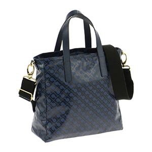GHERARDINI（ゲラルディーニ） GH0993 TP／NAVY 手提げバッグ（ショルダー付）