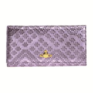 Vivienne Westwood(ヴィヴィアンウエストウッド) VW-1032VPIXELORB-VIO 長札(ファスナー付)