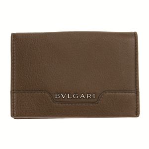 BVLGARI（ブルガリ） 34669 GRAIN／BRW 名刺入れ