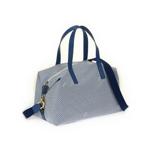 GHERARDINI（ゲラルディーニ） GH0995 TP／D.WHITE／COBALTO 手提げ（ショルダー付）