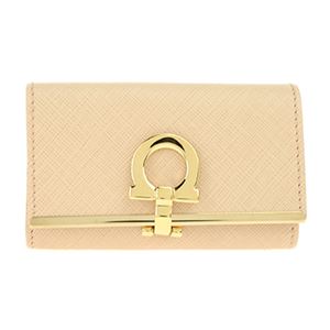 Salvatore Ferragamo（フェラガモ） 4627PEBBLE POU 6連キーケース