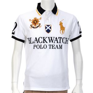 Ralph Lauren(ラルフローレン) MNBLKNIM1I10086/E86WHITE/XS ポロシャツ半袖