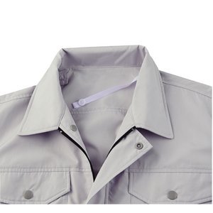 空調服 襟元