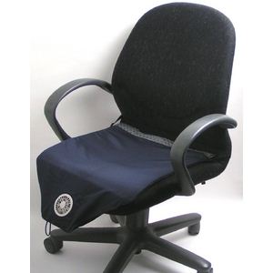 空調ざぶとん 涼風 KZB-S02 濃紺（電池式）