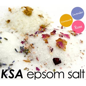 KSA Epsom Salt ハーブ入り エプソムソルト カモミール 300g