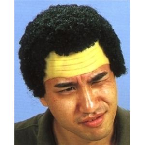 【パーティーグッズ】変装かつらパンチパーマ （JIG）