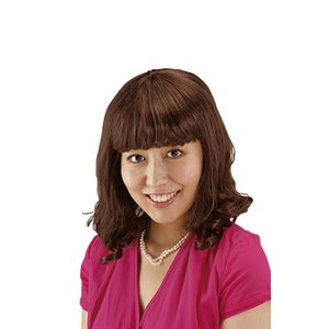 【パーティーグッズ】ルーズカール （ブラウン）