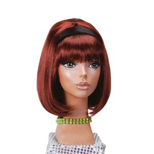 【パーティーグッズ】レトロポップ レッドブラウン