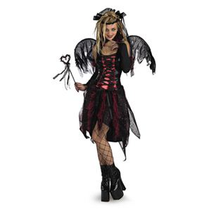 disguise Deluxe Adult Costumes Vamp Fairy 12-14