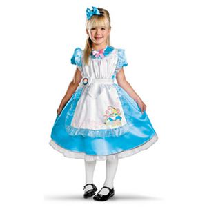 disguise Alice in Wonderland Alice-Deluxe Child 7-8 不思議の国のアリス アリス 子供用