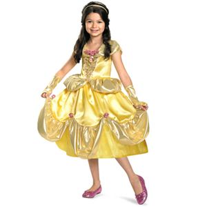 disguise Beauty & The Beast / Belle Shimmer Deluxe 4-6X 美女と野獣 子供用