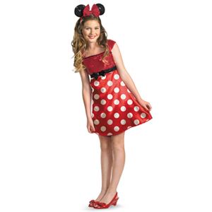 disguise Micky Mouse ／ Red Minnie Tween レッド ミニー ティーン 10-12