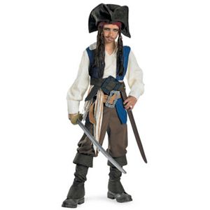disguise Pirate Of The Caribbean / Captain Jack Sparrow Deluxe Child パイレーツ・オブ・カリビアン ジャックスパロウ 子供用
