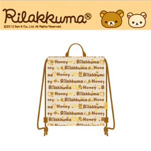 リラックマ 巾着リュック ハニー