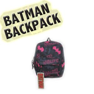 バットマン バックパックS ピンク
